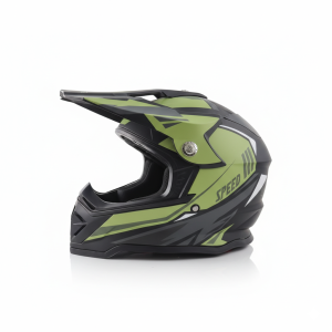 Casco Cross SPEED Verde Militar para Cuatrimoto y Moto Off Road
